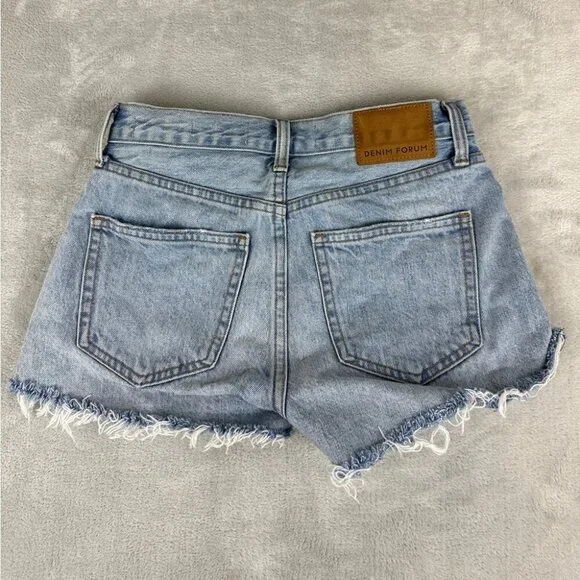 Aritzia Denim Forum Blue Jean Shorts - Picture 11 of 15